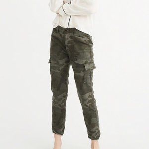 NWT A&F Ames Slim Bf Cargo Pants 28/6 R